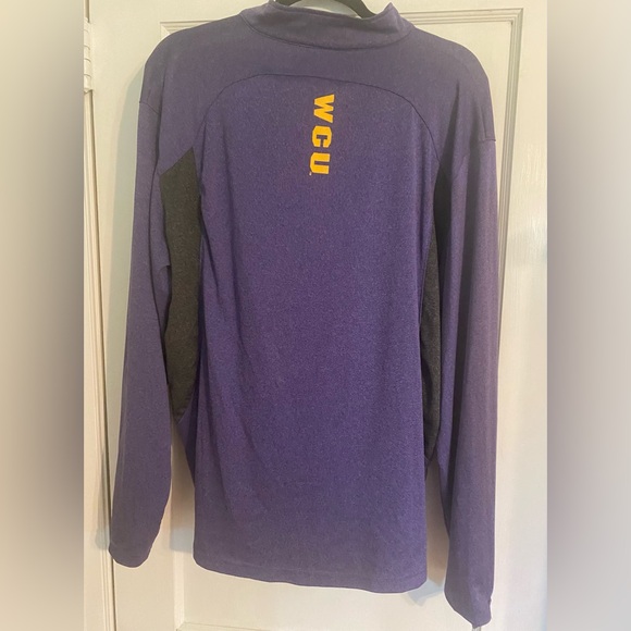 WEST CHESTER
GOLDEN RAMS MENS PURPLE
GENERATION LONG SLEEVE 1/4
ZIP PULLOVER - Picture 2 of 11
